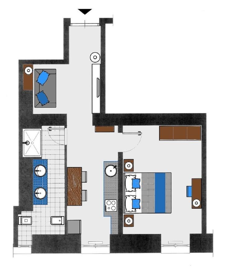 Appartement Residenza Termini à Rome Extérieur photo