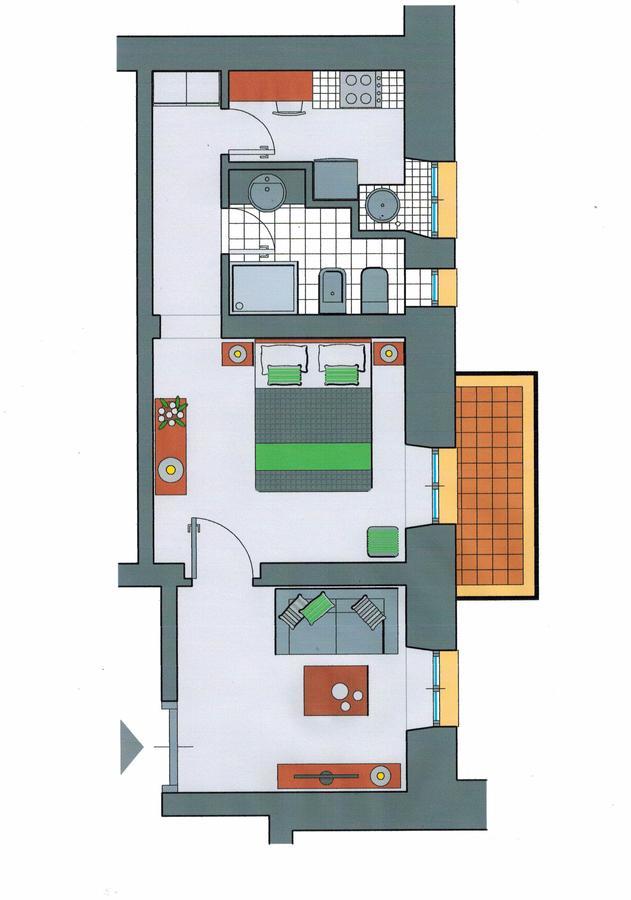 Appartement Residenza Termini à Rome Extérieur photo